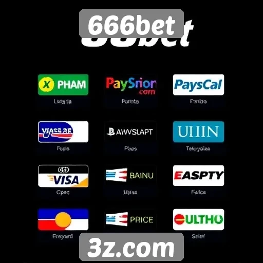 Sistemas de pagamento aceitos pelo 666bet